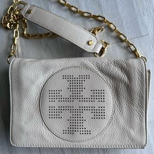 Tory Burch Kipp Crossbody Perforated Logo Bag
